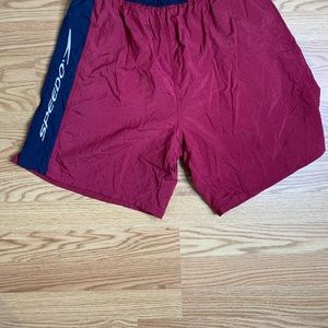 Vintage Speedo Swim Trunks Shorts Mens Size L